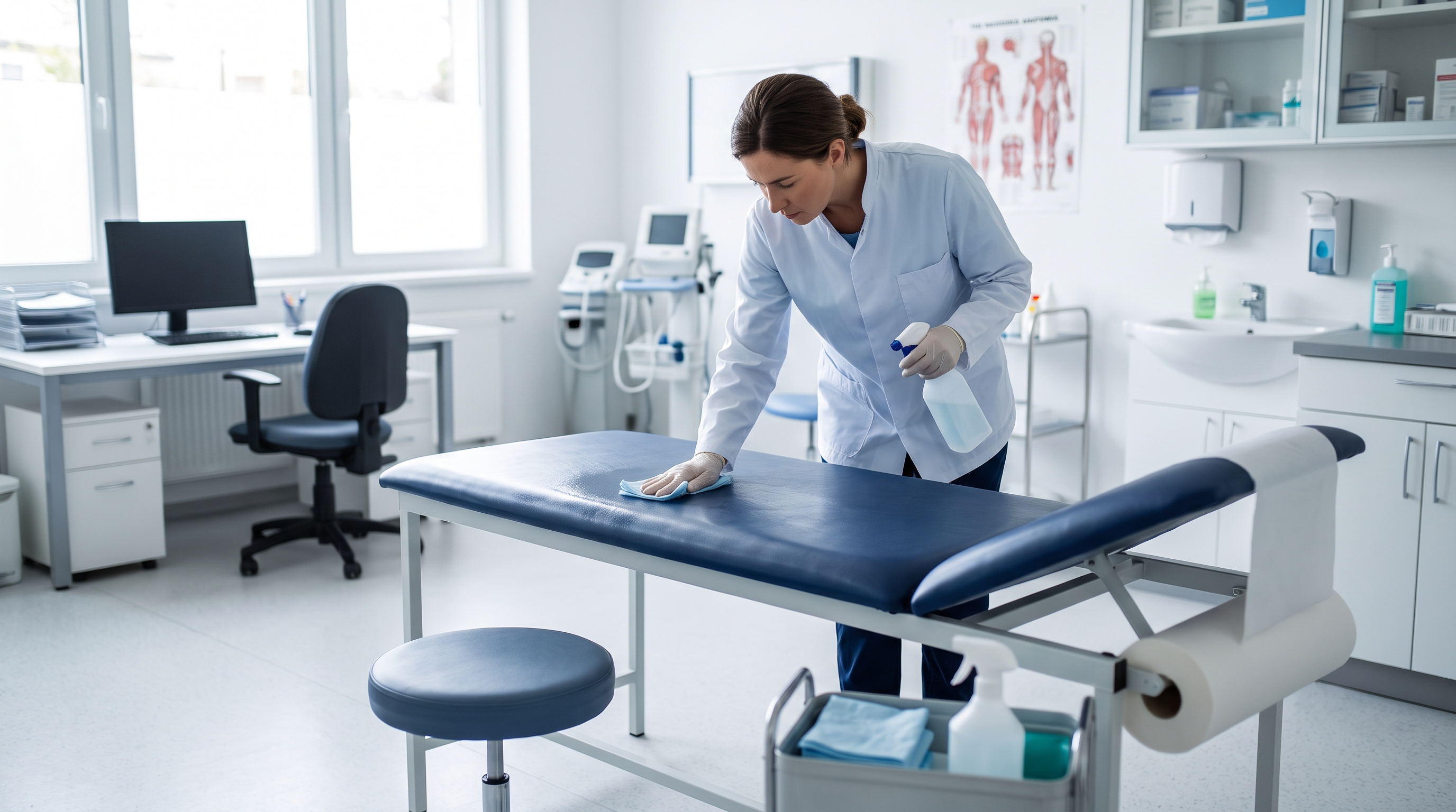 Zertifizierte Praxisreinigung und Desinfektion nach Hygienevorschrift in Remscheid